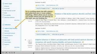 PsycINFO Advanced Tutorial EBSCOhost 20 [upl. by Jallier]