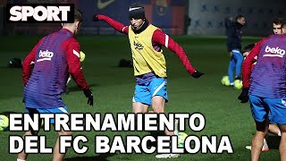 El Barça entrena PENSANDO en el BETIS y en el BAYERN aún SIN ANSU FATI [upl. by Anemaj]