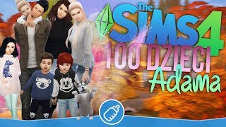 The Sims 4 Pl  Wyzwanie 100 dzieci Adama 116  Odwiedziny u Hani i Dominika [upl. by Alroi]