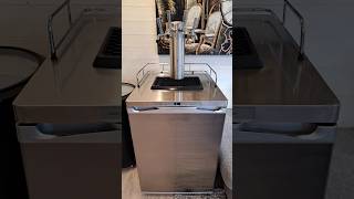 Kegland Kegerator Series X1 Stainless steel with 3d printed CO2 holder beer brewing [upl. by Kra628]