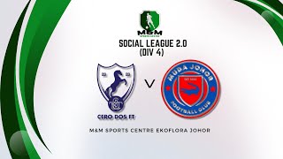 Cero Dos FT Lwn Muda Johor FC [upl. by Rekoob]