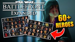 The BIGGEST Battlefront 2 Overhaul Mod EVER  Star Wars Battlefront Expanded [upl. by Athalla]