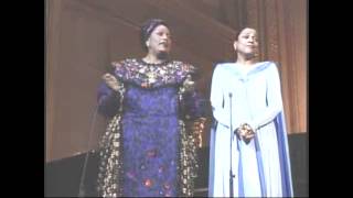 Kathleen Battle Jessye Norman quotScandalize My Namequot 15  22 [upl. by Etyak306]