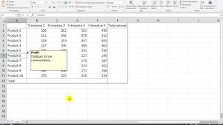 Excel  Comment rapidement ajouter un commentaire [upl. by Eversole]