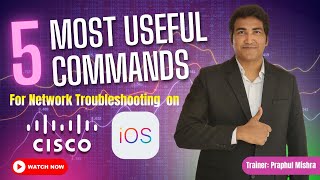 Top 5 Network Troubleshooting Commands For Network Engineer [upl. by Airom633]