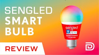 Sengled Smart Light Bulb Review [upl. by Thistle]