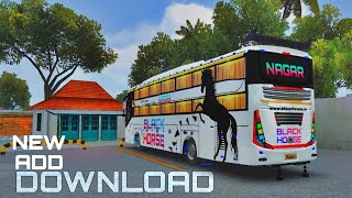 NEW ADD NAGAR BUS LIVERY  LIVERY LINK DESPRICTION  1m [upl. by Salbu504]