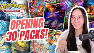 🌟 Opening 30 Packs in Pokémon TCG Pocket 🌟 [upl. by Uriia]