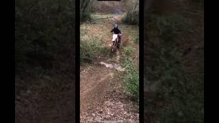 YZ250 BACKFLIP yz250 yamaha freestyle backflip [upl. by Yadrahs]