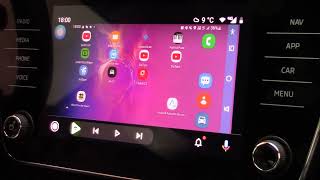 Android Auto 75 Android 12 YouTube NetFlix Fermata Auto Screen2Auto WiFi MIB3 a CarPlay box [upl. by Aihsenak]