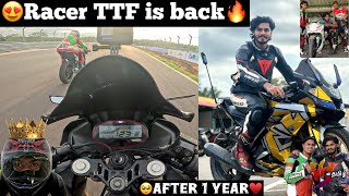 😍After 1 year 😈Racer TTF is back🔥🇮🇳Indian Racer TTF 😱started bike Race🔥🥰Best student  moto vlog [upl. by Nisbet]