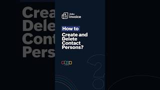 How to Create and Delete Contact Persons  Android App  Zoho Invoice [upl. by Oab]