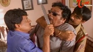 Khadgam Comedy Scene  Ravi Teja Kidnaps Giri Babu To Narrate A Story  NavvulaTV [upl. by Enylcaj591]