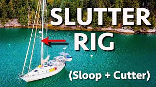 We turned Calico Skies into a Slutter aka sloopcutter solent rig Calico Skies Sailing Ep 74 [upl. by Mcgruter]