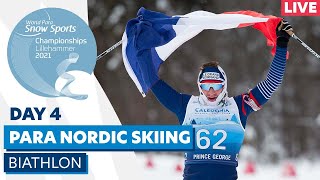 Lillehammer 2021  Para Nordic  Biathlon  Men amp Women 10km standing  WPSS Championships [upl. by Nabalas]