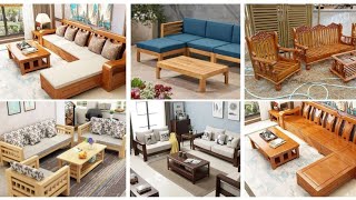 Latest Wooden sofa Set Designs  Home Decor  Sofa Set For Modern Living Room Furniture Design [upl. by Leahcimsemaj434]