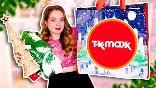 GROTE TK MAXX KERST SHOPLOG  🛍️🎄 [upl. by Llednav]