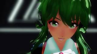 MMD Gumi  Crystalline Animation Practice [upl. by Nilyarg]