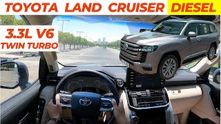 2023 Toyota Land Cruiser Diesel POV Test Drive [upl. by Itida715]