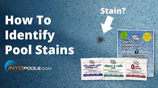 How To Identify Pool Stains Jacks Magic Stain ID [upl. by Llehsyar808]