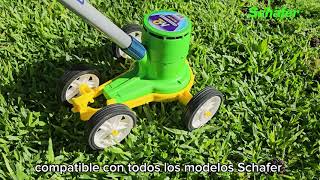 Carrito para Bordeadoras Schafer [upl. by Eetsud]