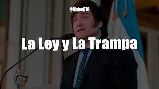 Javier Milei  La Ley y La Trampa IA Cover [upl. by Yllehs]