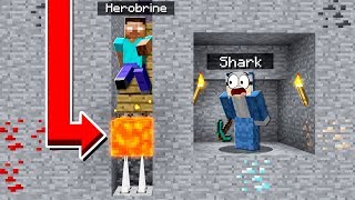 BEST TRAPS TO TROLL HEROBRINE IN MINECRAFT [upl. by Huberto222]