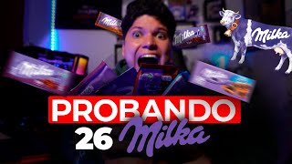 PROBANDO 26 CHOCOLATES MILKA DIFERENTES [upl. by Steen]