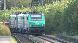 trains sur lartere nord estFourmies [upl. by Assylem]