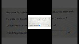 calculus  estimate the distance traveled basicmathssolutions510 [upl. by Baugh]