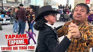 Bailando se quita el frío y el Jarocho lo sabemusicalmilagroofficial [upl. by Virgina]