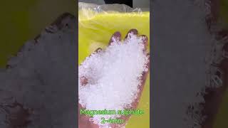 Magnesium Sulphate Crystal 24mm made in China chemplus magnesiumsulphate [upl. by Jimmie507]