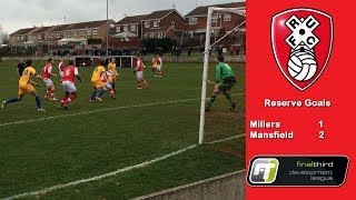 Rotherham United v Mansfield Town reserve team goals [upl. by Fleisher]