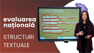 Evaluarea Națională 2021 Structuri textuale  Școala Altfel [upl. by Lac425]