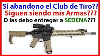 SEDENA México  Posesión de Armas de Fuego en México [upl. by Lisle]