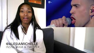 Reaction Italy Eurovision 2019 Alesia Michelle [upl. by Bergerac]