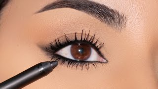 HOW TO EFFORTLESS SMUDGED KOHL LOOK [upl. by Pansir]