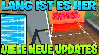 VIELE neue UPDATES im Supermarkt Simulator 2024 [upl. by Atsillac]