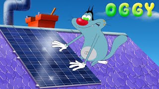 Oggy and the Cockroaches  Oggy Goes Green S04E32 BEST CARTOON COLLECTION  New Episodes in HD [upl. by Itram]