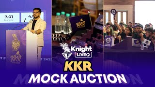 KKR Mock Auction Fans Build Their Ultimate KKR Team  KnightLIVE  TATA IPL 2025 [upl. by Elimay794]