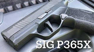 SIG SAUER P365 X  a complete review [upl. by Chapel934]