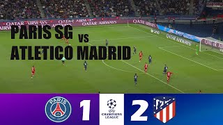 PSG vs Atletico Madrid 12  2024 Champions League  Match Highlights [upl. by Naihs341]