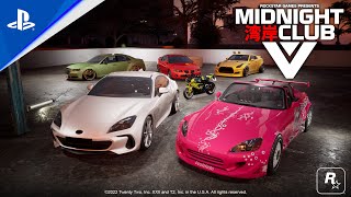 Midnight Club 5  Garage Gameplay 3  PS5 [upl. by Eenot]