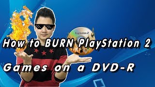 How to BURN PlayStation 2 Games on a DVDR Disc 2020 [upl. by Rosenthal]