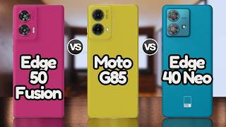 Moto G85 Vs Motorola Edge 40 Neo Vs Motorola Edge 50 Fusion  Eficientechs👈👀 [upl. by Airbmat847]