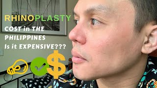 RHINOPLASTY COST IN THE PHILIPPINES [upl. by Trenna]