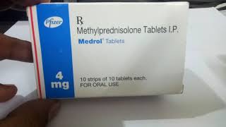 Medrol 4 MG Tablet Review In Hindi [upl. by Ahsercal]