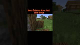 Iron Golem 😥motivation minecraft youtube trendingshorts trending short shorts youtubeshorts [upl. by Theresita526]