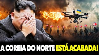 Drones ucranianos emboscam tropas da Coreia do Norte na Rússia [upl. by Calva126]