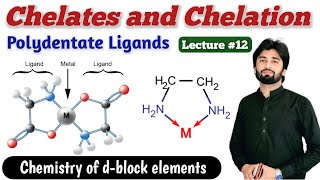 Chelates in Coordination Compounds  Ligands and thier Classification  Polydentate Ligands [upl. by Drobman]